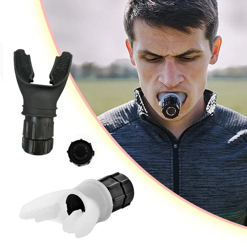 Enhance Your Fitness with the Sports Breathing Trainer Exercise Lung Face Mouthpiece