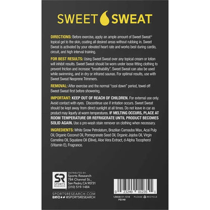 Sweet Sweat 'Workout Enhancer' Gel Packets - Maximize Your Exercise & Sweat Faster - Original (20 Packets)