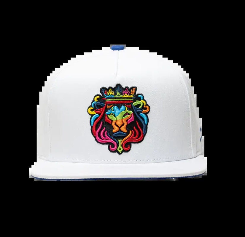 JC HATS WHITE EL REY COLORES SNAPBACK 1380 WHT