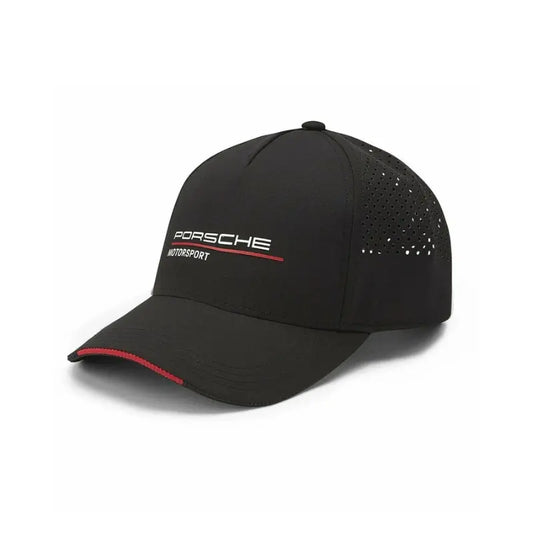 Porsche Motorsports Black Hat, Porsche Hat for Sport, Porsche Motorsports Collection Fanwear Black Hat