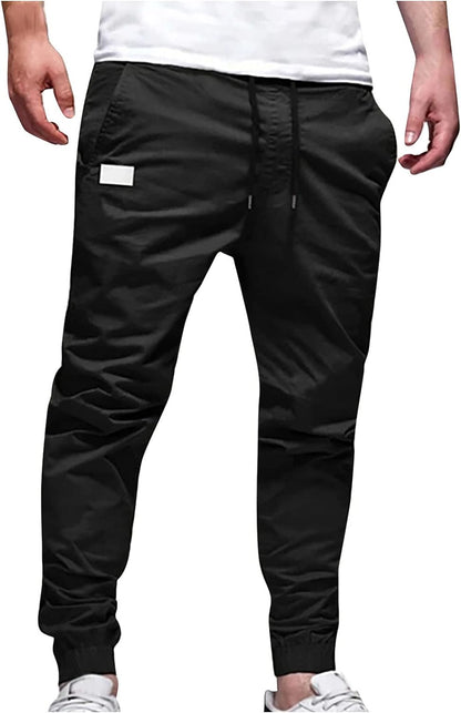 Mens Joggers Sweatpants Mens Athletic Jogger Pants,Sweatpants for Men Traning Track Pants Joggers Black Xx-Large