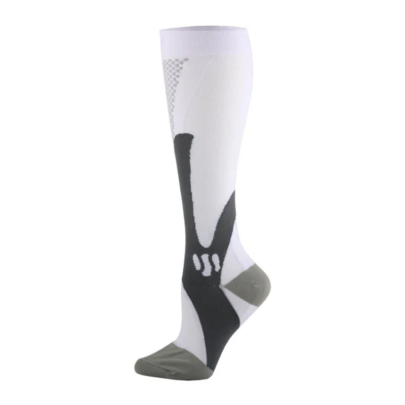 Compression Socks Nylon Medical Nursing Stockings Specializes Outdoor Cycling Fast-Drying Breathable Adult Sports