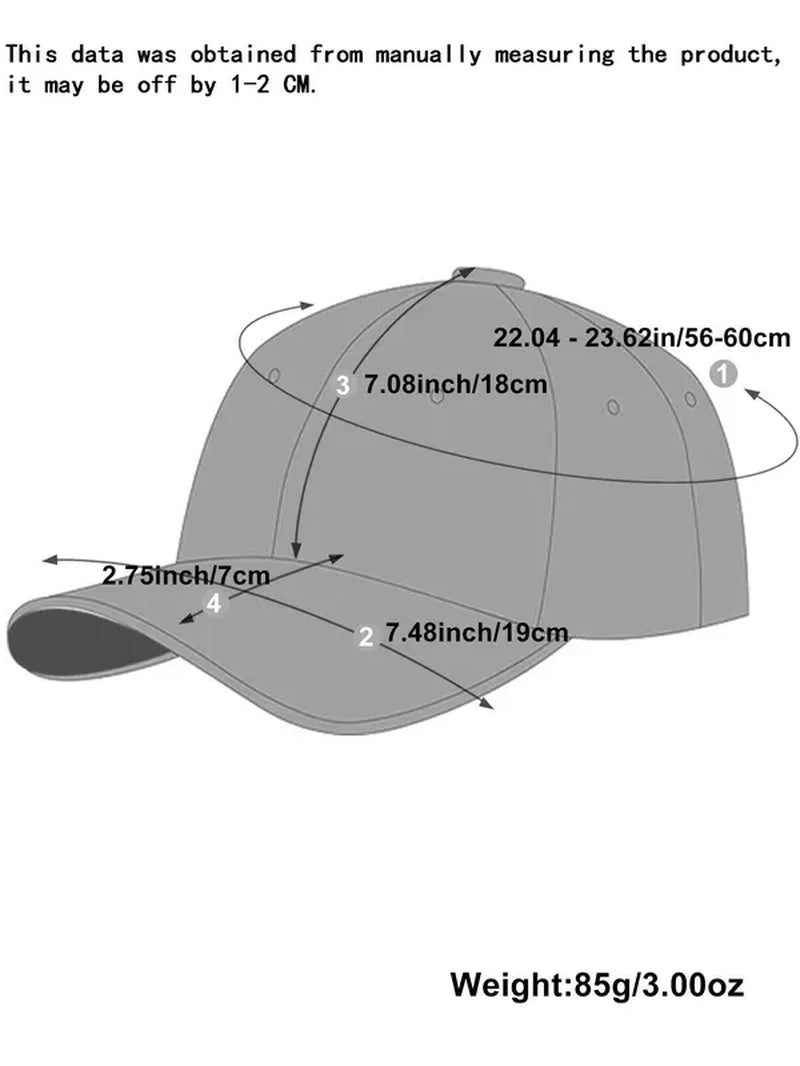 2024 Summer Flag Patch Baseball Cap with Adjustable Strap, Outdoor Sports Duckbill Cap, Country Hats for Daily Use