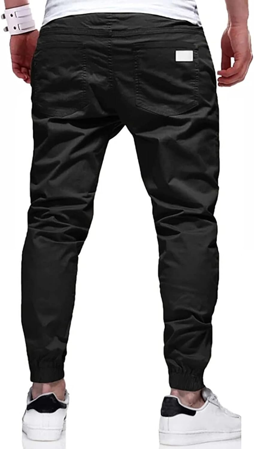 Mens Joggers Sweatpants Mens Athletic Jogger Pants,Sweatpants for Men Traning Track Pants Joggers Black Xx-Large