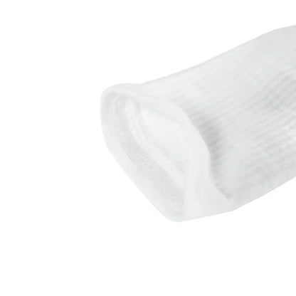 Teqnigrip Crew Grip Sock / White for Soccer, Lacrosse, Basketball and Football